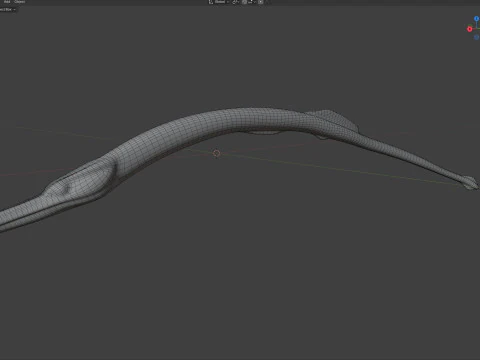 Opossum Pipefish 3D Model