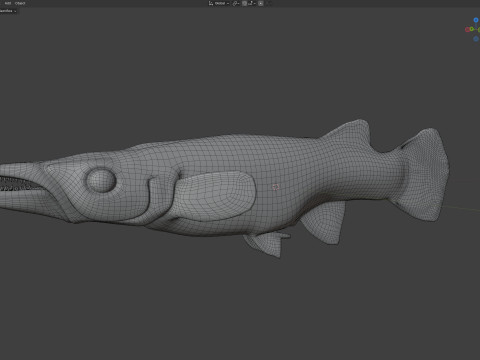 Fondue brochet Modèle 3D