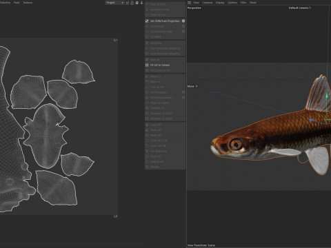 プグノーズミノー 3Dモデル