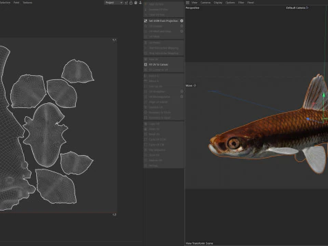 Pugnose Minnow 3D Model