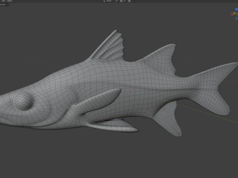 Tarpon Snook fish 3D Model