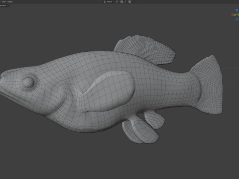 Variabele platvissen 3D Model