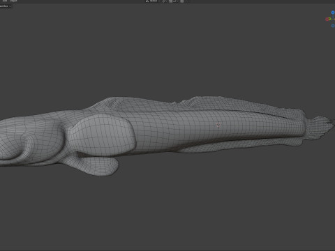 Violet Goby fish 3D Model