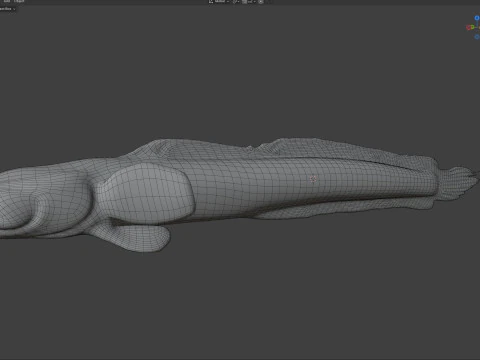 Violet Goby fish 3D Model