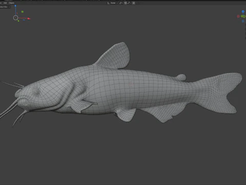 Bagre Branco Modelo 3D