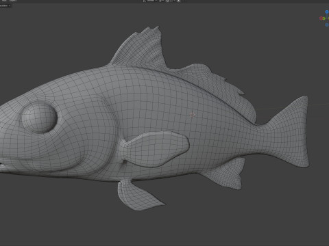 Spot fish 3D Model