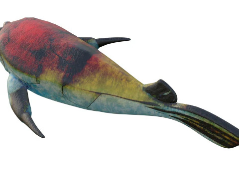 Bothriolepis fish 3D Model