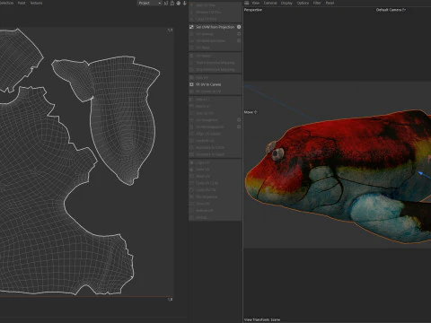 Bothriolepis fish 3D Model