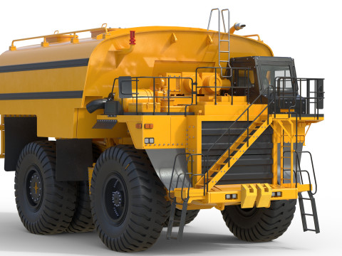 Caminh&atilde;o-tanque de &aacute;gua CAT 785D Modelo 3D