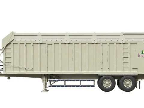 Rimorchio della mietitrice CMC Modello 3D