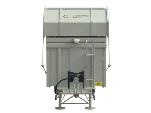 Rimorchio della mietitrice CMC Modello 3D