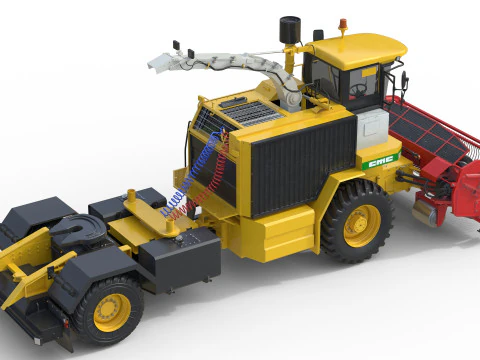 Trinciacaricatrice CMC Saturn 5800 Modello 3D