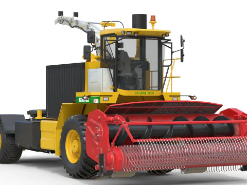Trinciacaricatrice CMC Saturn 5800 Modello 3D