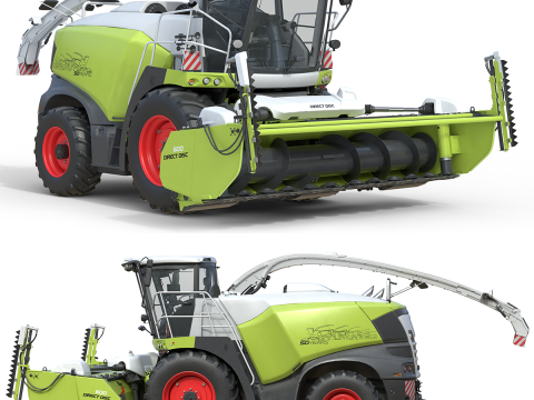 ジャガー 930 自走式フォーレージハーベスター 3Dモデル