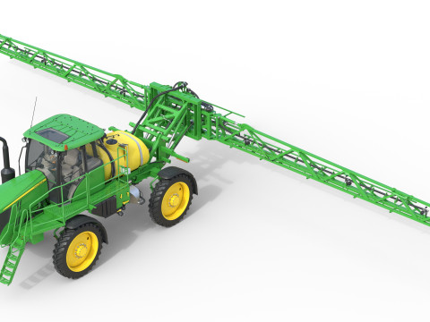 John Deere R40 Self-Propelled Sprayer 3D Model