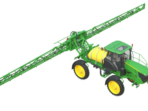 John Deere R40 Self-Propelled Sprayer 3D Model