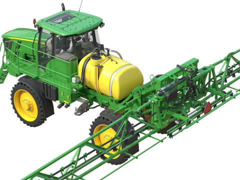 John Deere R40 Self-Propelled Sprayer 3D Model