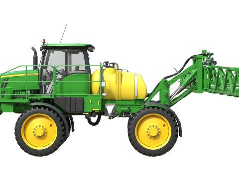 John Deere R40 Self-Propelled Sprayer 3D Model