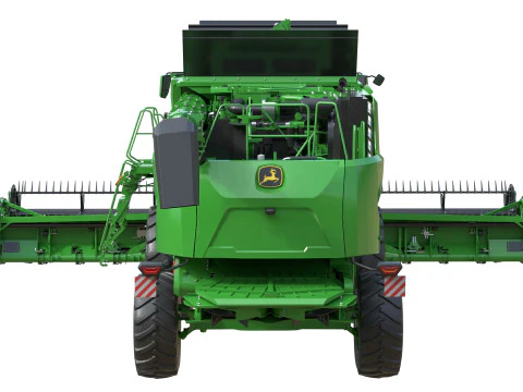 Mietitrebbiatrice per cereali John Deere T6 Modello 3D