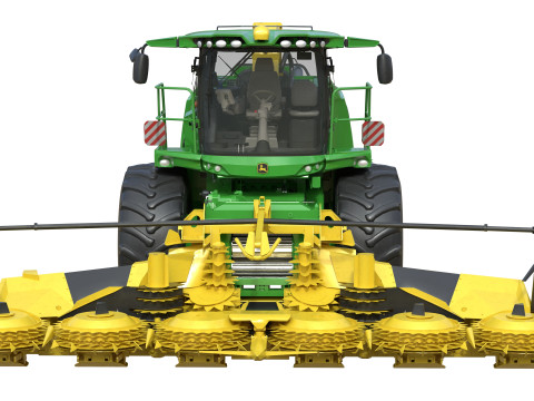 Trince semoventi John Deree 9000 Modello 3D
