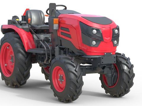 Traktor Mahindra Oja Model 3D