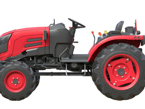 Traktor Mahindra Oja Model 3D