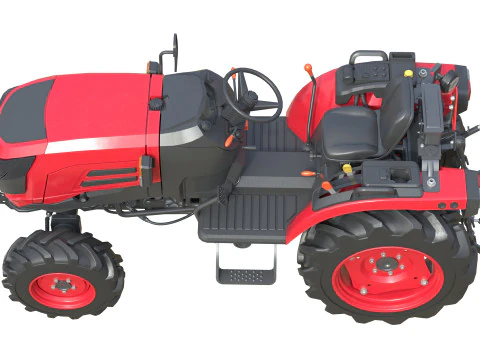 Trattore Mahindra Oja Modello 3D