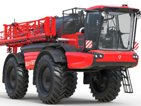 Agrifac Condor Crop Sprayer 3D Model
