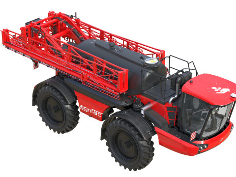 Agrifac Condor Crop Sprayer 3D Model