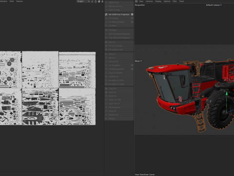 Agrifac Condor Crop Sprayer 3D Model