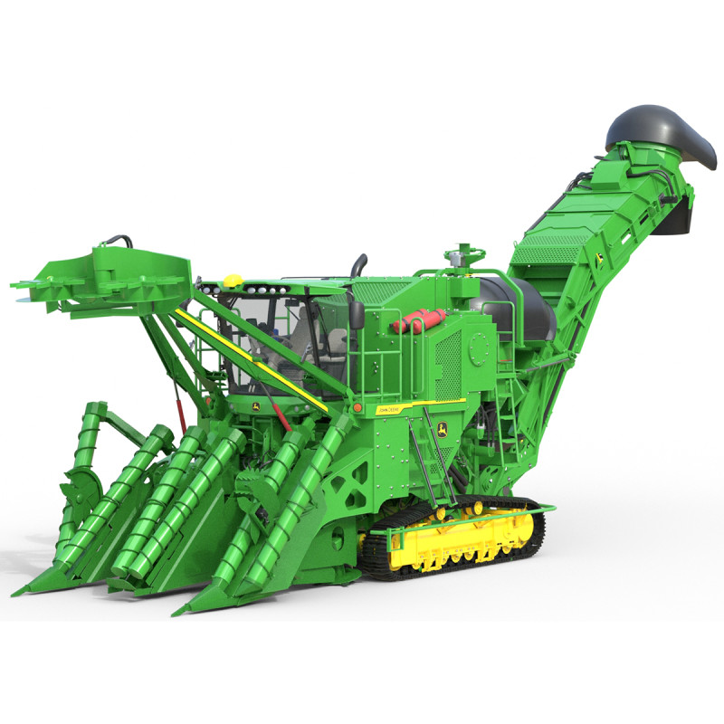 Raccoglitrice per canna da zucchero John Deere CH950 Modello 3D .c4d .max .obj .3ds .fbx .stl .blend