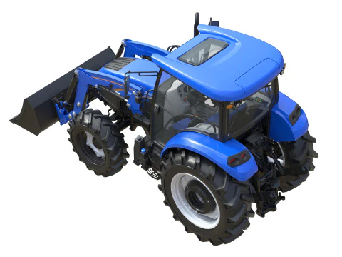 Trator utilit&aacute;rio New Holland WorkMaster Modelo 3D