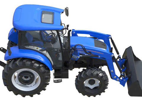 Trator utilit&aacute;rio New Holland WorkMaster Modelo 3D