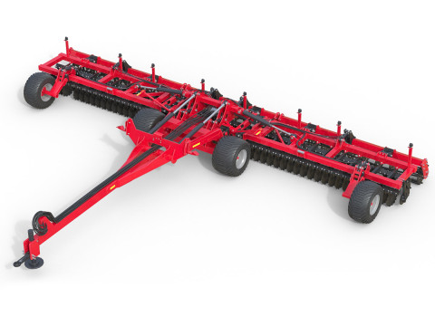 Landbouwgrondbewerking 3D Model