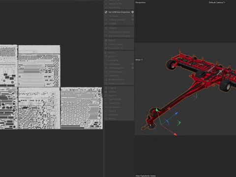 Cultivo Agr&iacute;cola Modelo 3D