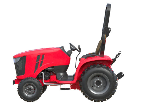 Traktor Utilitas Ringkas Model 3D