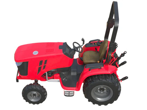 Compacte tractor 3D Model