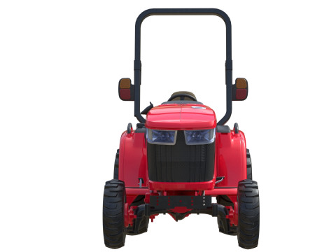 Traktor Utilitas Ringkas Model 3D