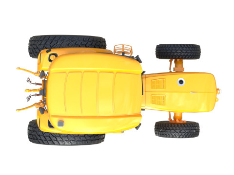 Traktor Utilitas Ringkas Model 3D