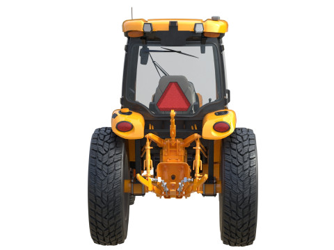 Traktor Utilitas Ringkas Model 3D