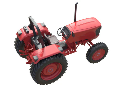 Jenerik &Ccedil;iftlik Trakt&ouml;r&uuml; 3D Model