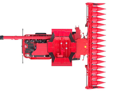 Mietitrebbiatrice per cereali Modello 3D