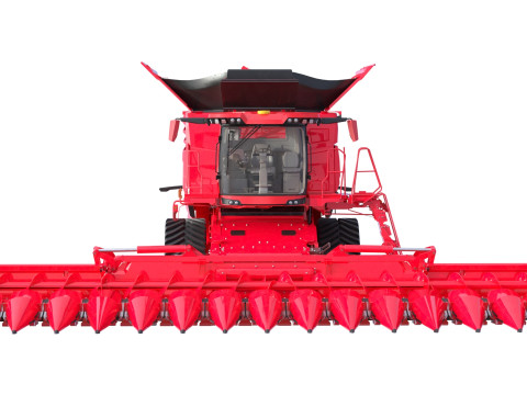 Colheitadeira de gr&atilde;os Modelo 3D