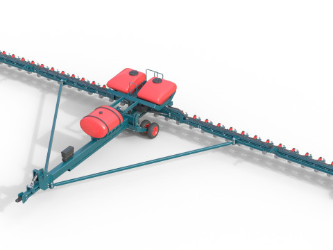 Jardini&egrave;re en rang&eacute;e Modèle 3D