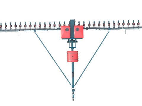 Jardini&egrave;re en rang&eacute;e Modèle 3D