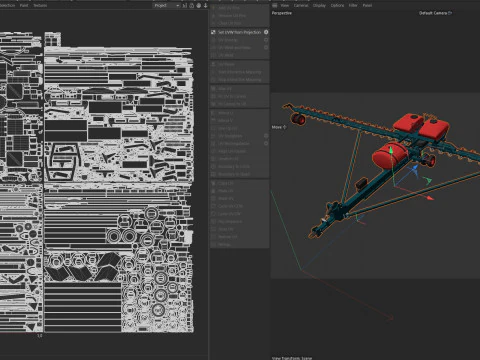 ロープランター 3Dモデル