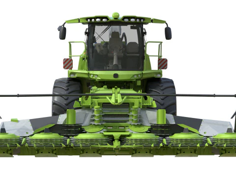 Self Propelled Forage Harvesters 3D Model