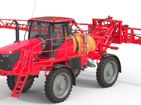 Pulverizador autopropelido Modelo 3D