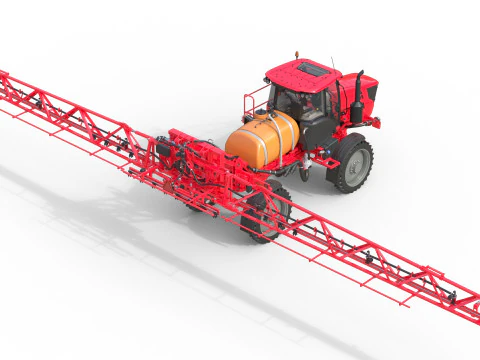 Pulverizador autopropelido Modelo 3D