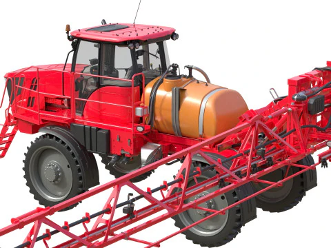 Pulverizador autopropelido Modelo 3D